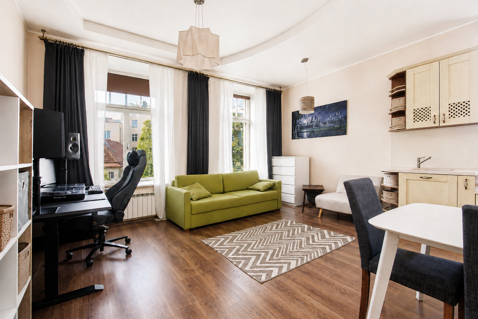 Living room from entrance side