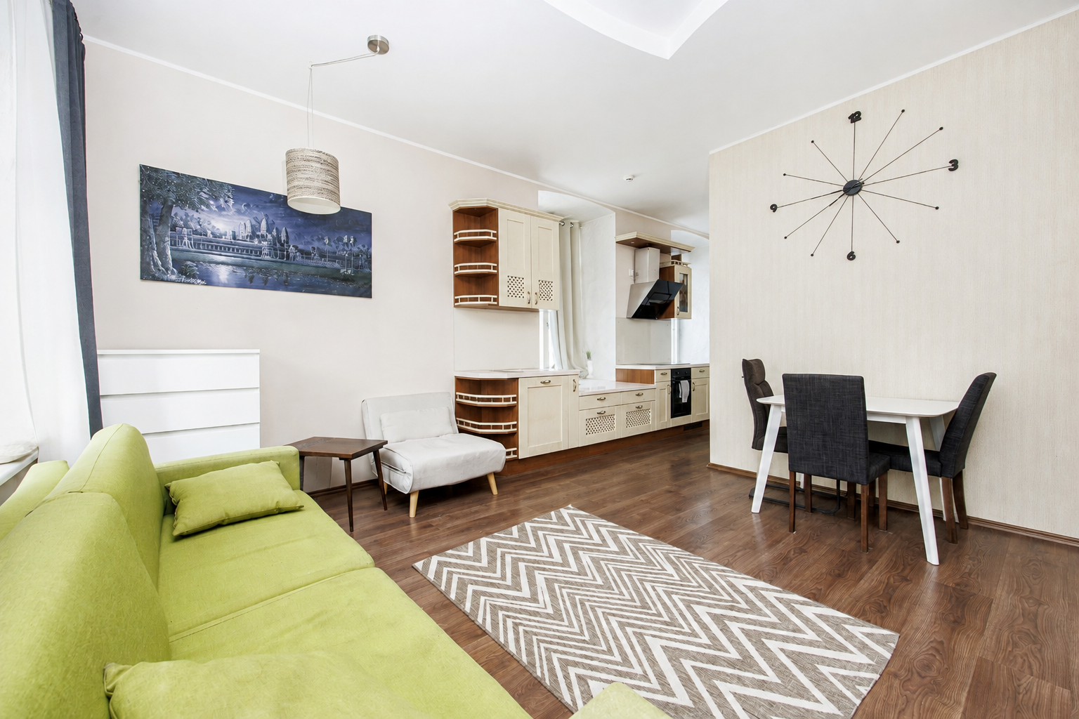 Living room - kitchen